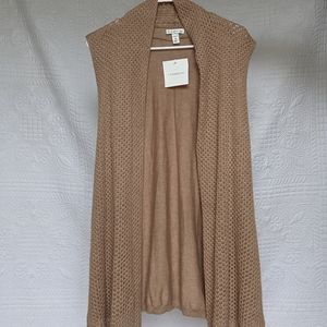 NWT croft and Barrow long cardigan vest